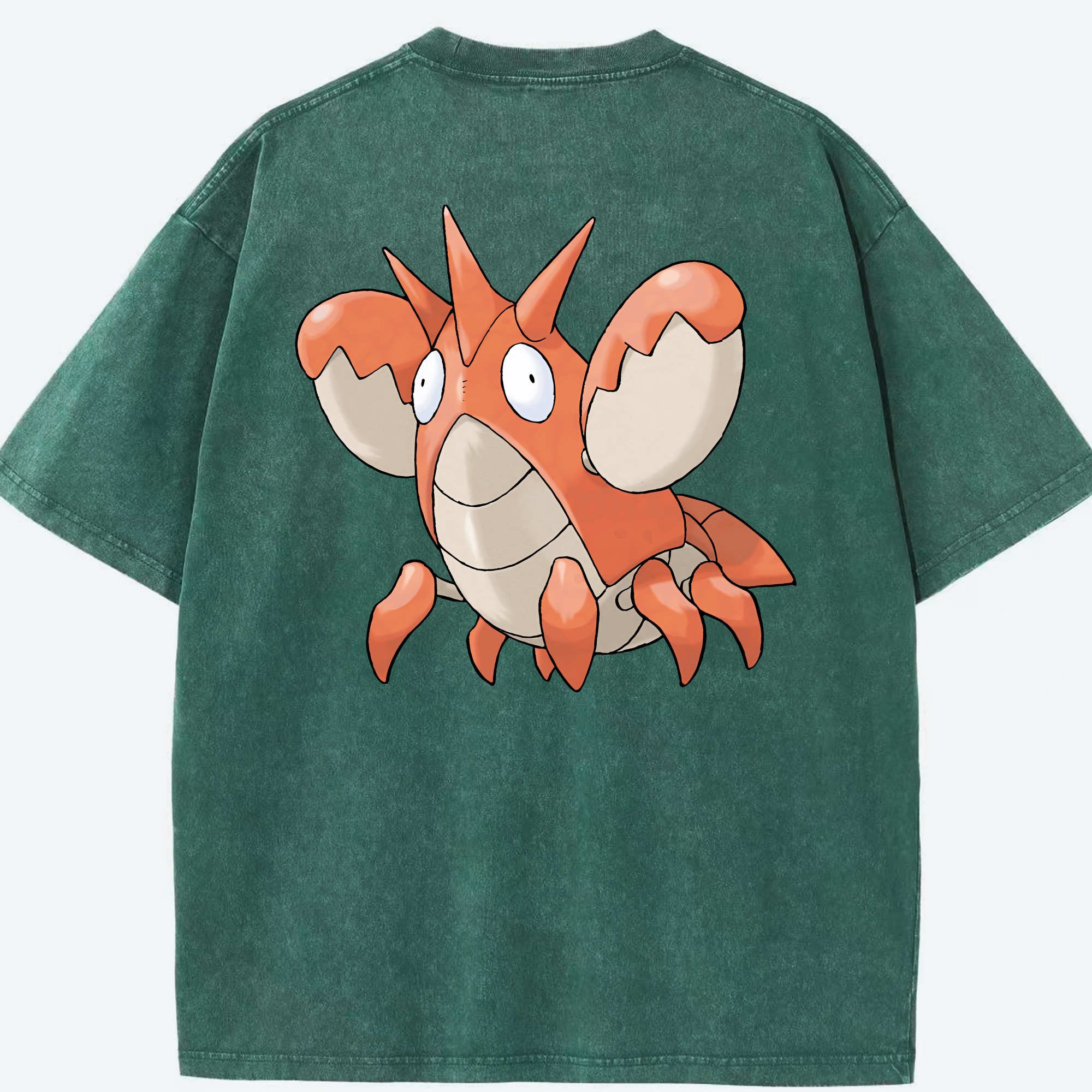 （画像用） ポケットモンスター Pokémon 綿100% ヴィンテージ風 半袖Tシャツ（背面プリント）